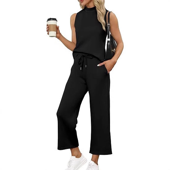 Women's Cropped Wide Leg Summer For Tops
