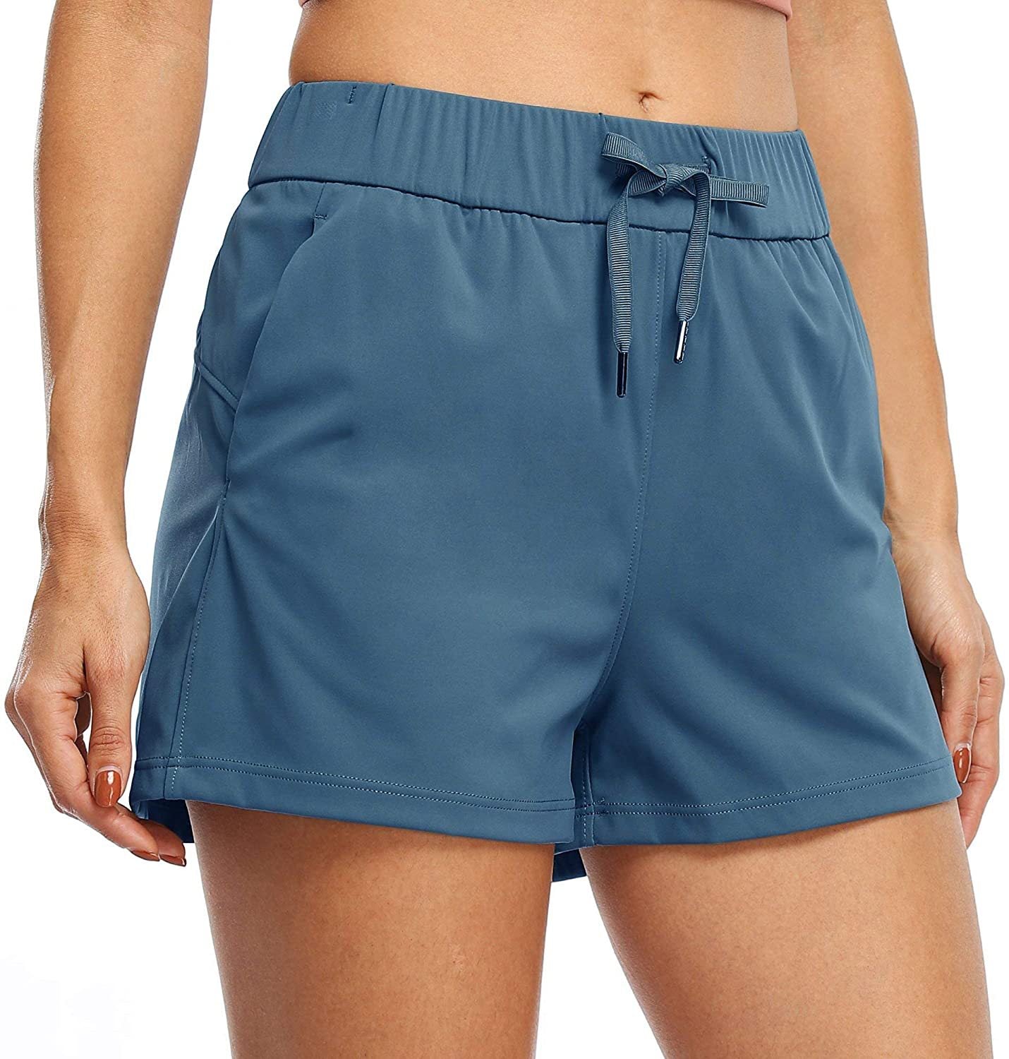 Women's Sports Loose Breathable Lace Up Yoga Shorts