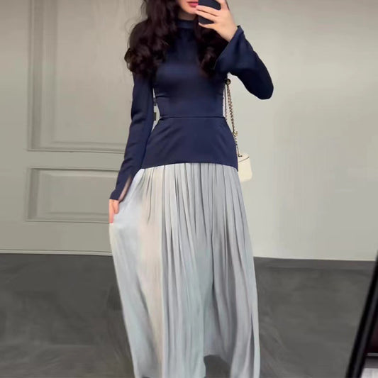 Fashion Lace Up Waist Design Fake Dresses