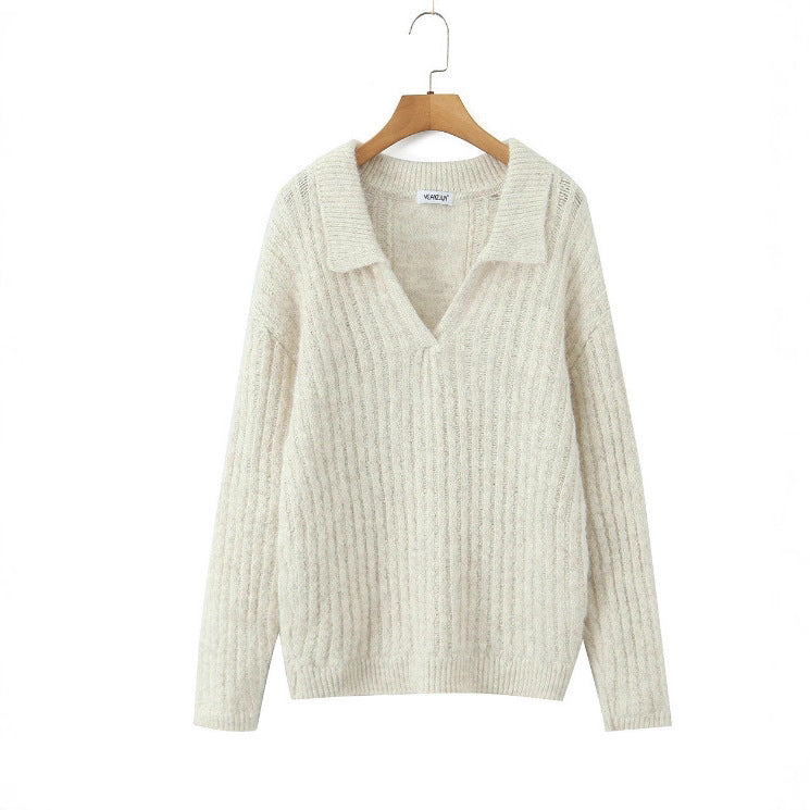 Women's Classy Pretty Simple Pullover Knitted Sweaters