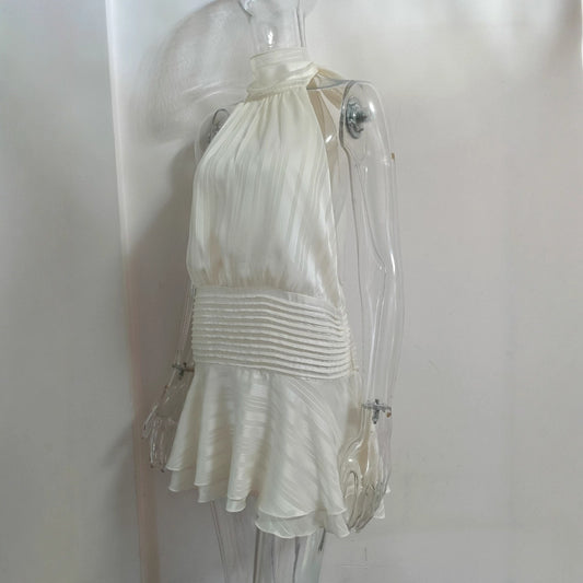 Halter Dress Summer French Style Gentle Dresses