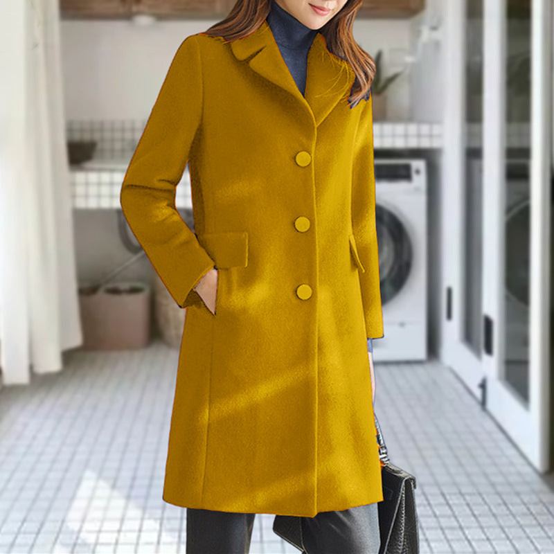 Women's Slouchy Fashion Innovative Pretty Woolen Coats