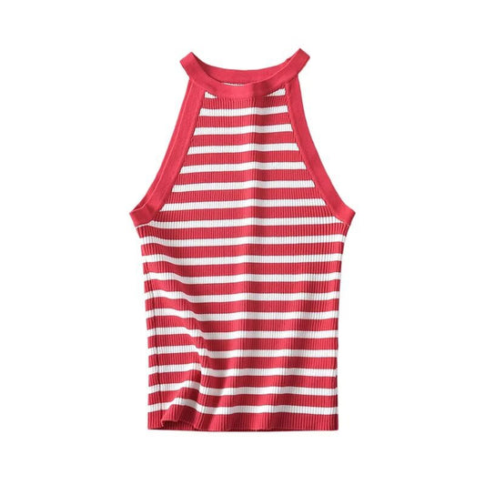 Summer Slim Fit Slimming Knitted Hanging Tops