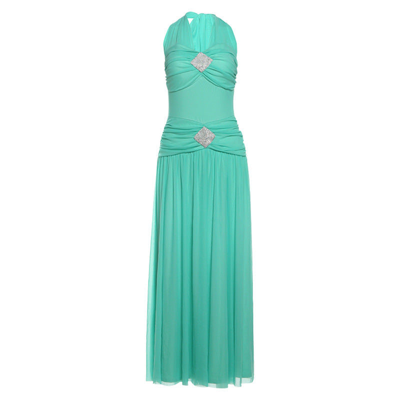 Women's Low-cut Design Elegant Solid Color Fashionable Clothing