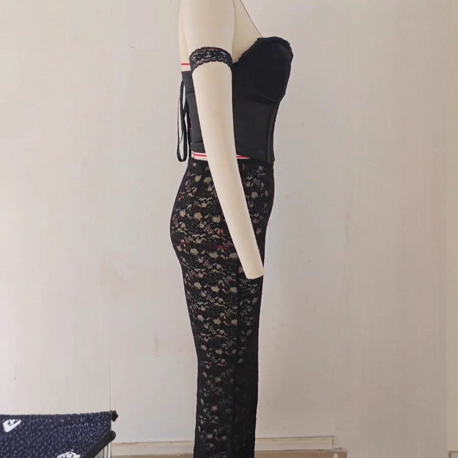 Women's Waistcoat Fashion Style Sexy Embossed Mid-length Suits