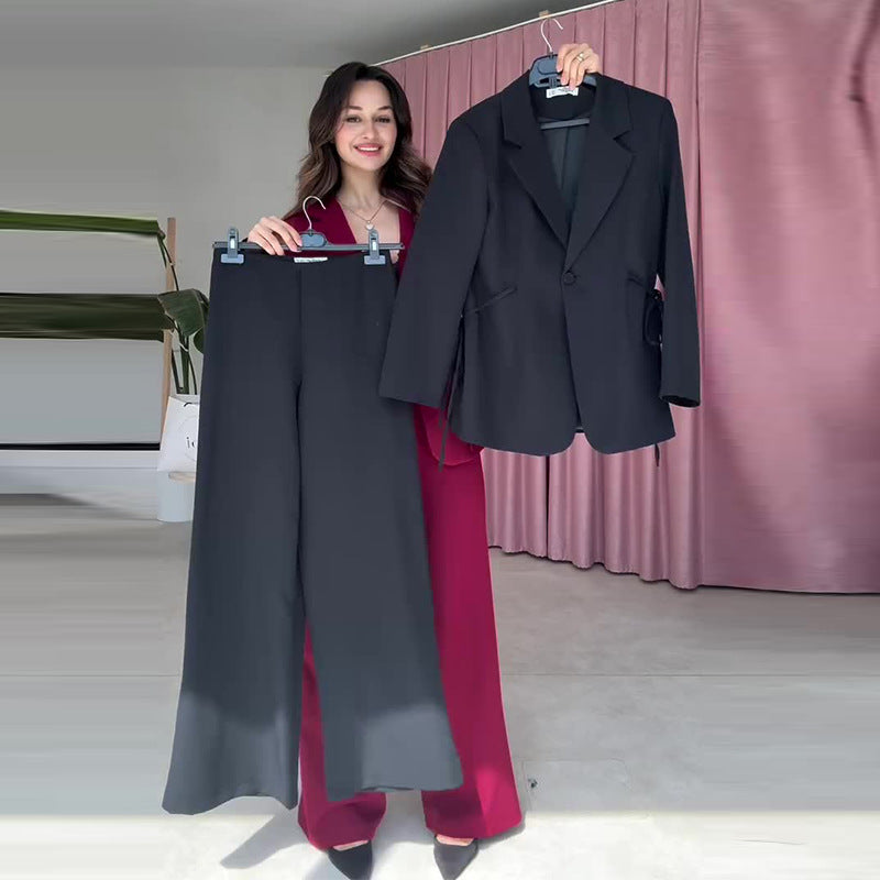 Women's Autumn Temperament Commute High-grade Two-piece Set Suits