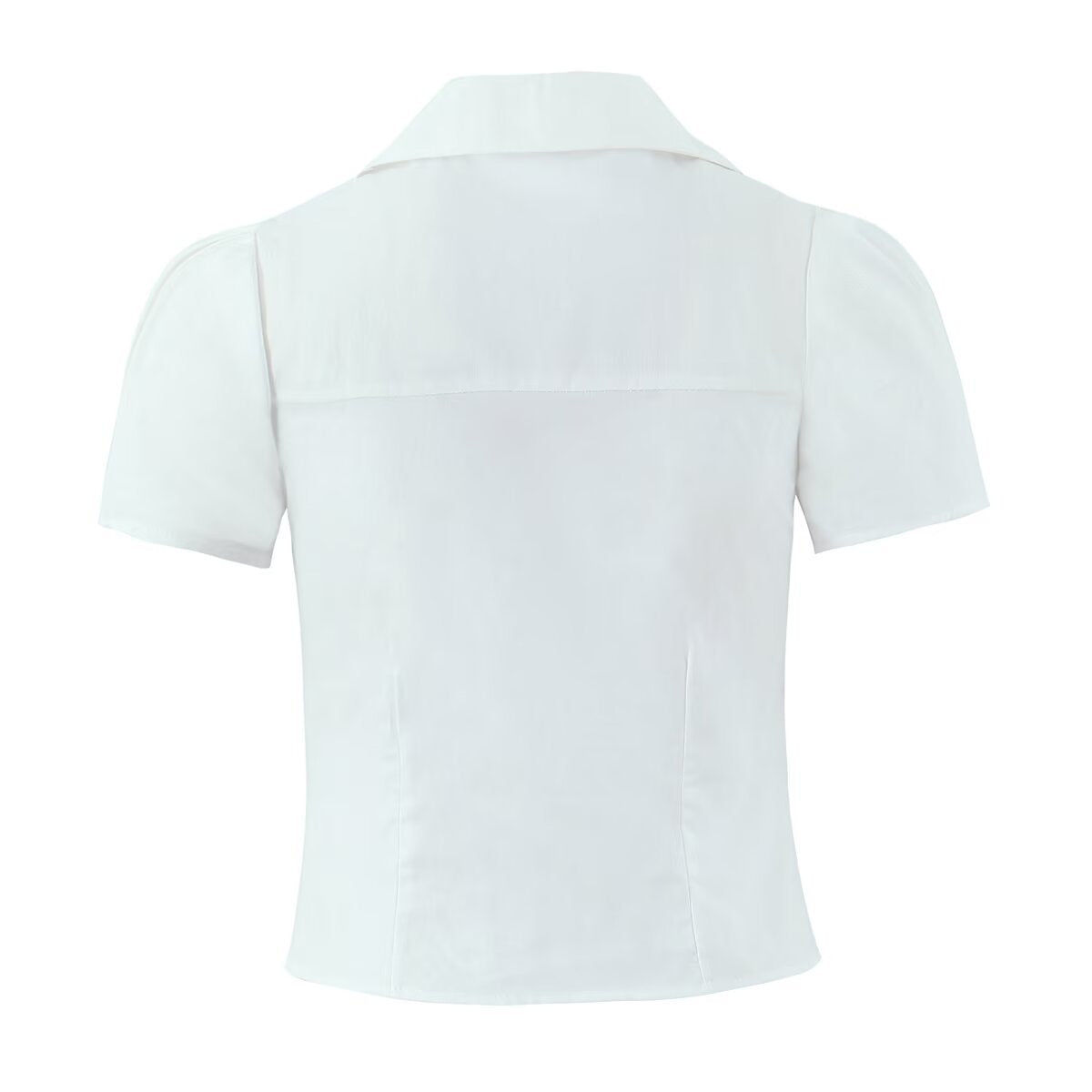 Classic New Summer Small Shirt White Suits
