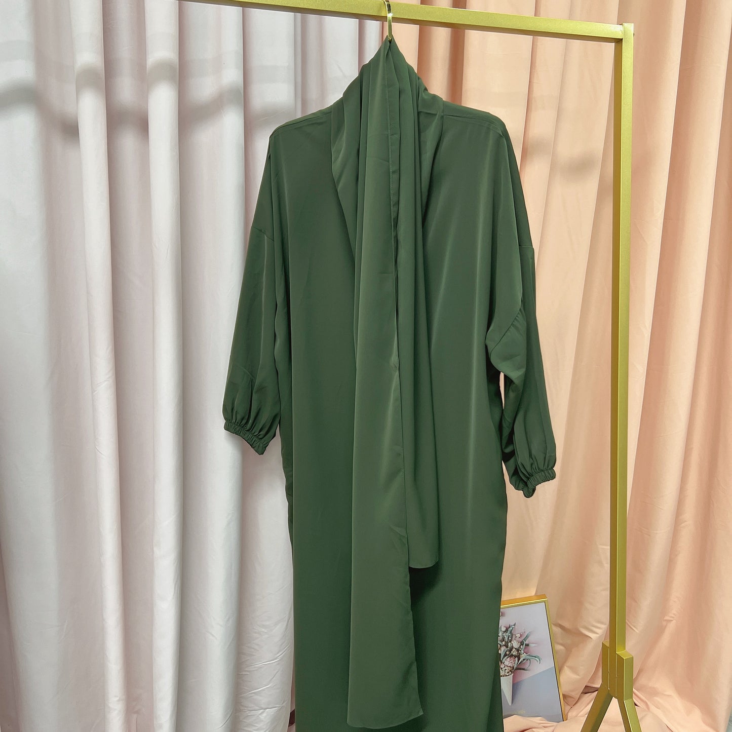 Classy Fashion New Turkey Headscarf Dress Dresses
