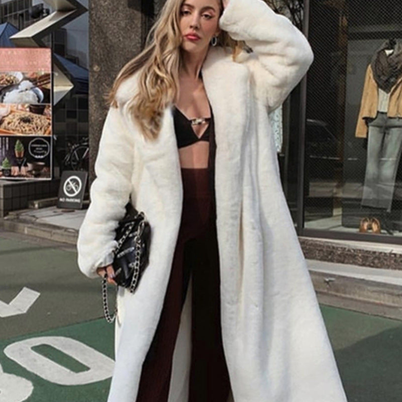 Women's Cool Korean Fur Faux Fashion Coats