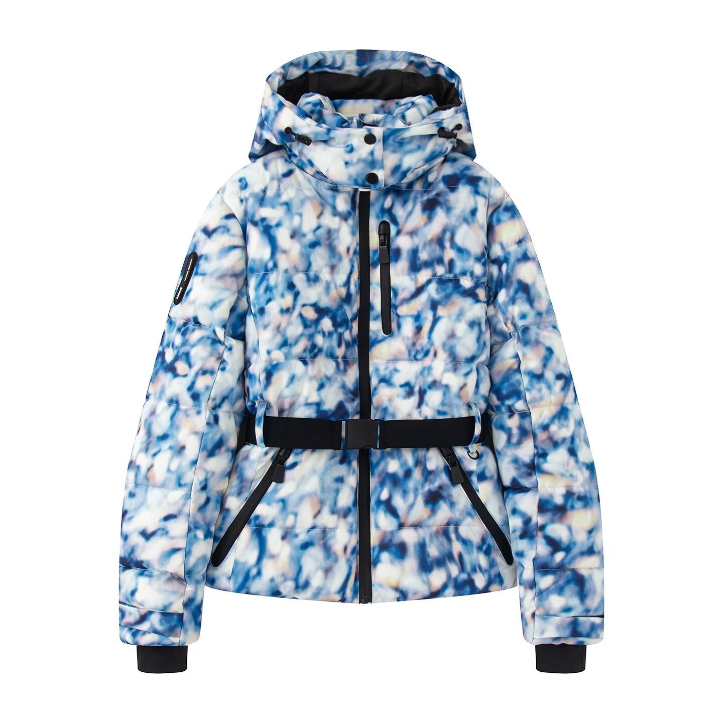 Women's Winter Printed Hooded Cotton Casual Suits