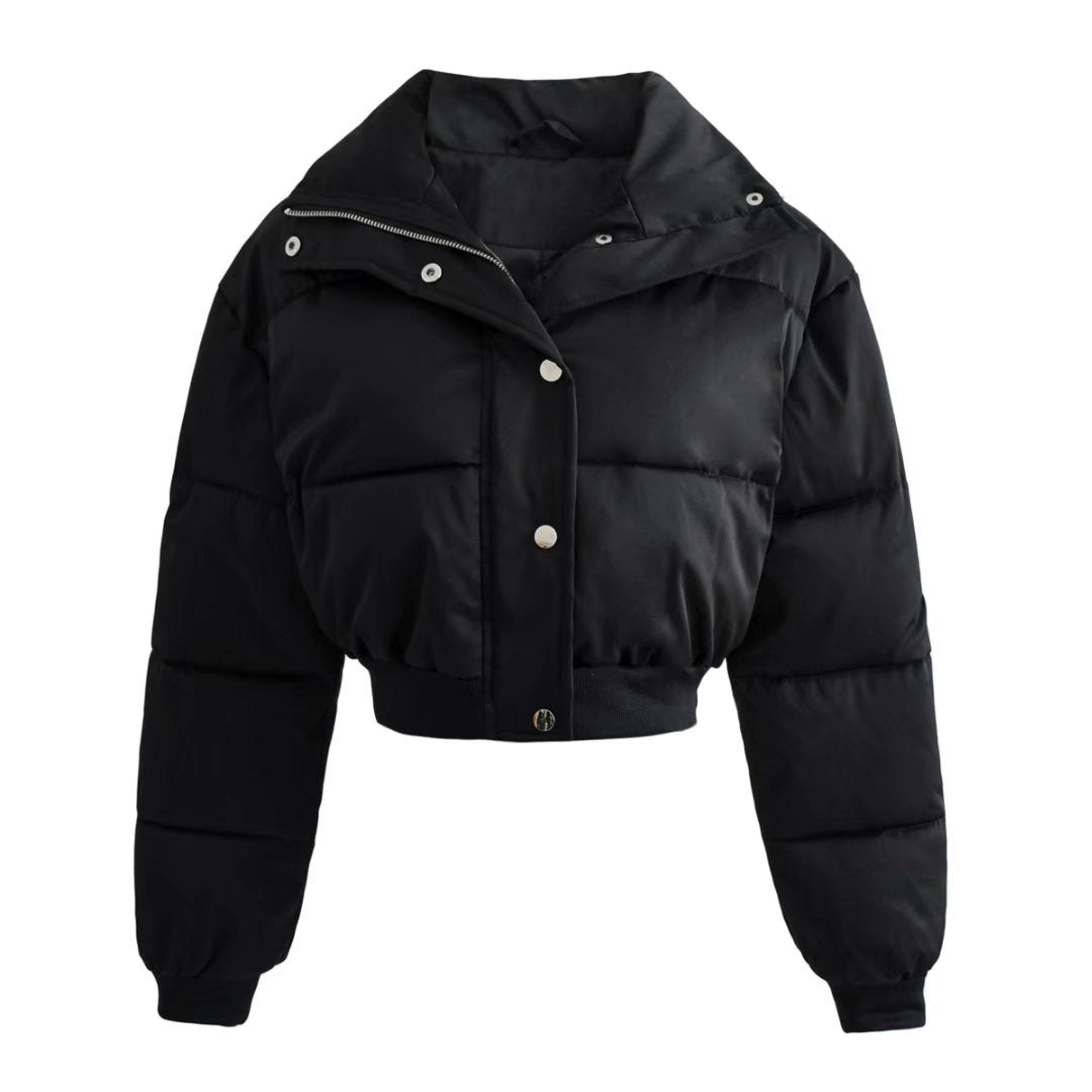 Women's Slimming Polo Collar Solid Color Long Coats