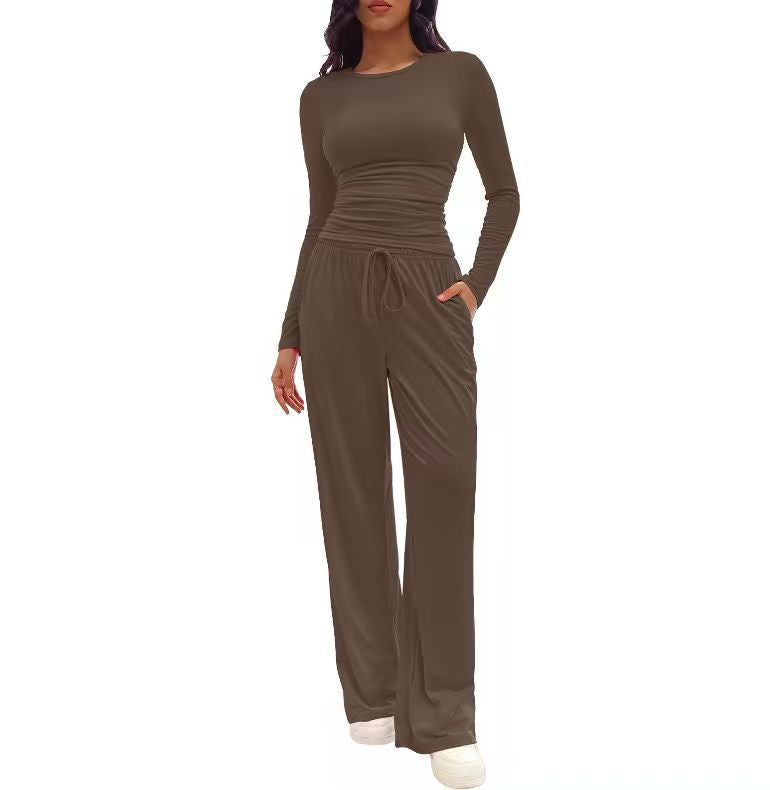 Elegant Women's Long Sleeve Solid Color Suits