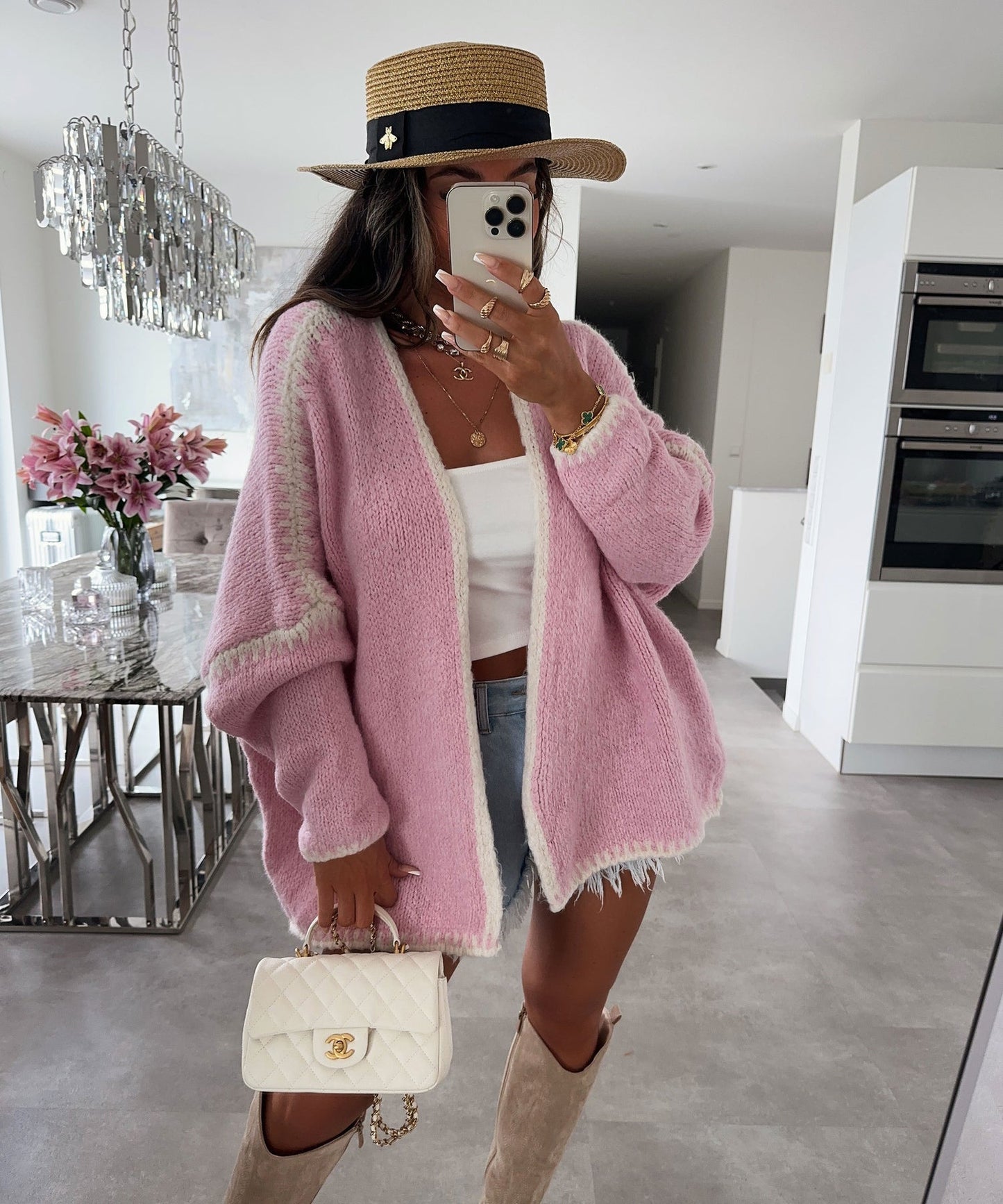Women's Outer Wear Knitted Loose College Style Cardigans
