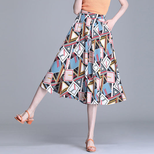 Women's Culottes Summer Loose Korean Style High Pants