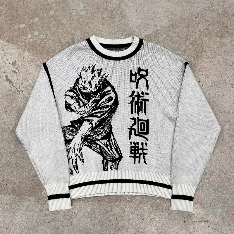 Women's & Men's & Street Gothic Autumn Pullover Knitwear