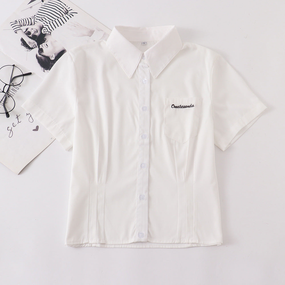 Women's Knitted Short-sleeved Summer Suspender Dress Outer Women's Sweater