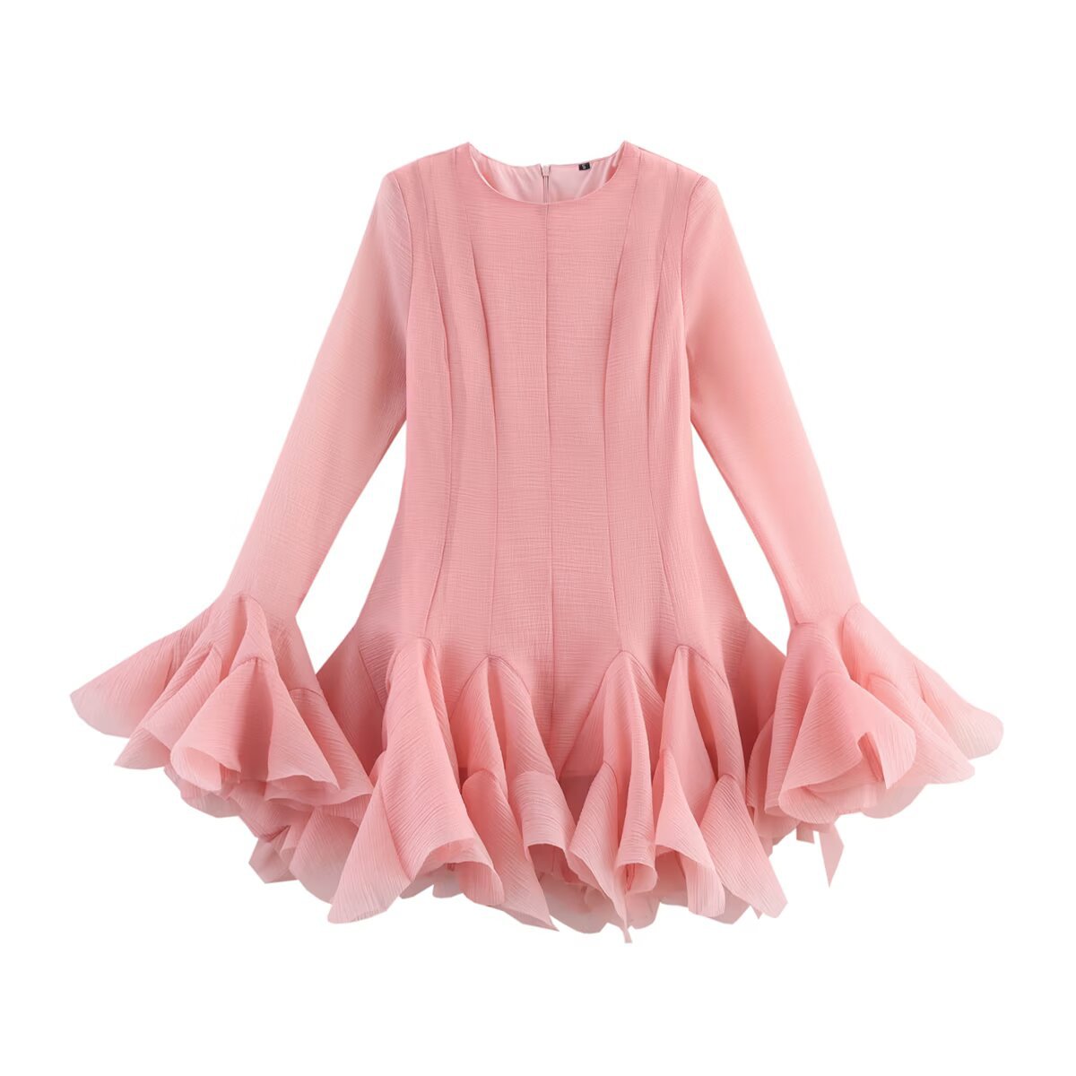Women's Laminated Ruffles Tulle Tutu Dress Fairy Dresses