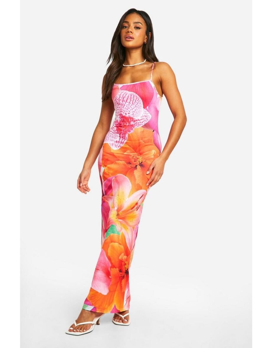 Women's Printing Summer High-grade Suspender French Dress Dresses