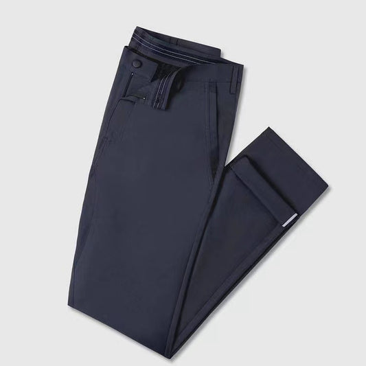 Men's Four-sided Stretch Summer Silk Ice Casual Pants