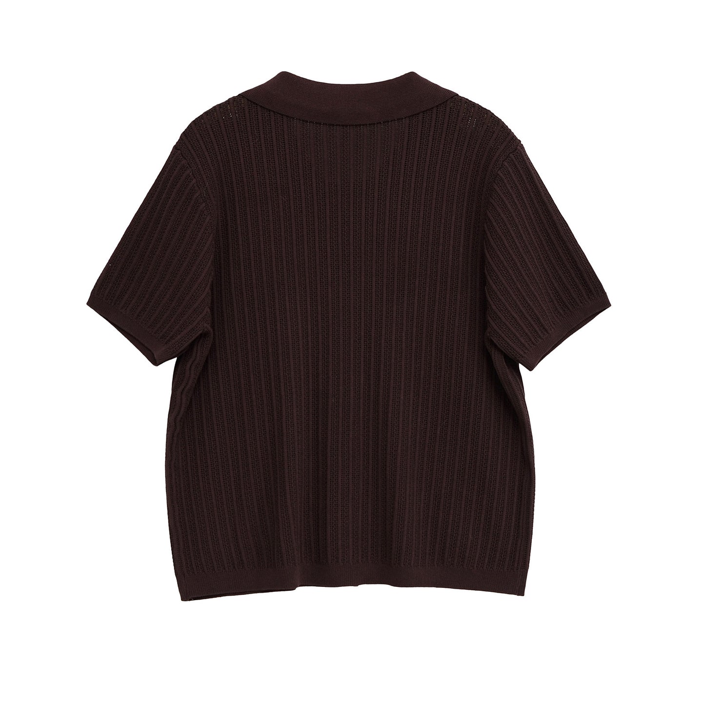 Glamorous Summer Short-sleeved Knitted Smart Trousers Suits