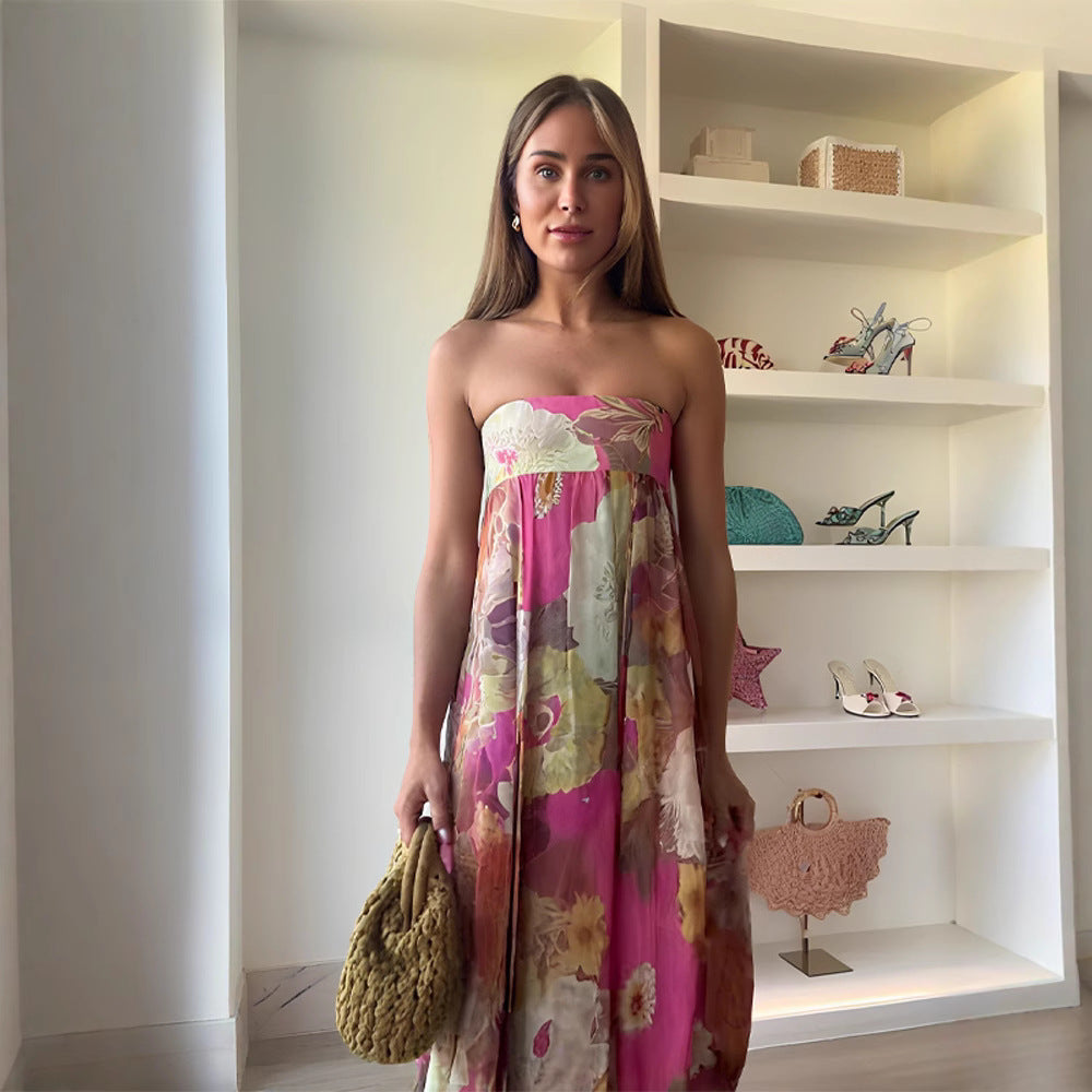 Women's Tube Dress High-grade Summer Fashionable Elegant Dresses