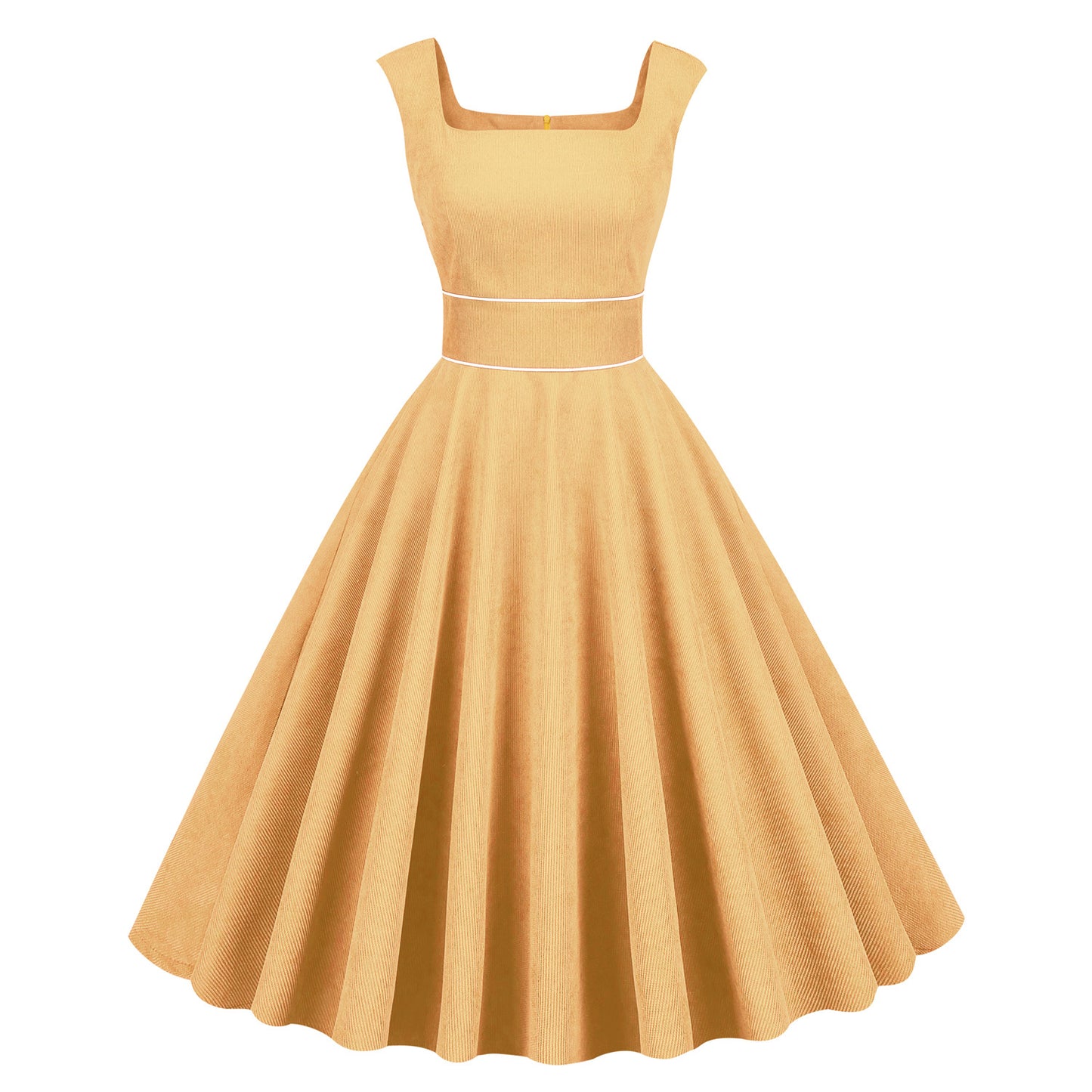 Women's Sleeveless Slim Fit High Waist Midi Large Dresses