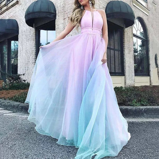 Beautiful Elegant Gauzy Gown Long Dress Dresses