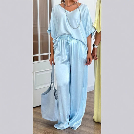 Women's Collar Solid Color Loose For Fashion Casual Suit