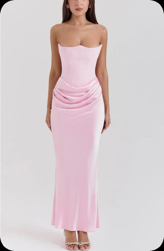 Women's Fashion Tube Sexy Backless Slim Fit Tops