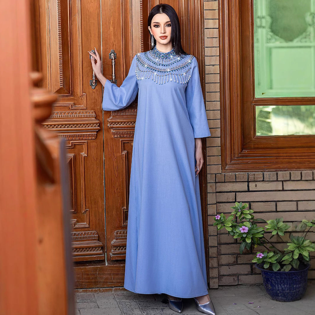 Trendy Half Turtleneck Party Dress Fashion Dresses