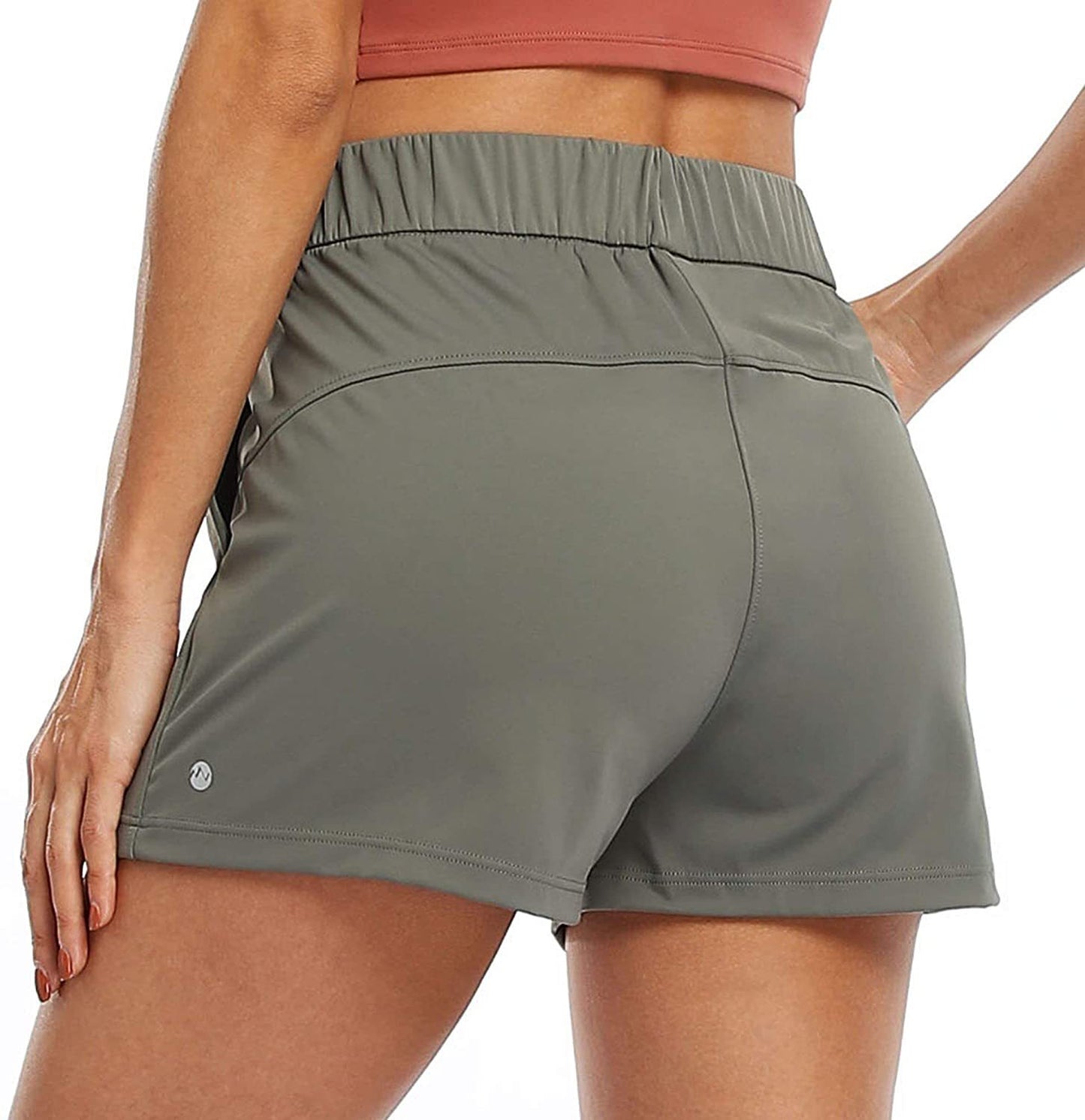Women's Sports Loose Breathable Lace Up Yoga Shorts