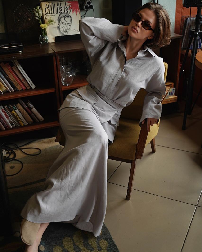 Women's Graceful Fashionable Lapel Long Sleeve Slim Suits