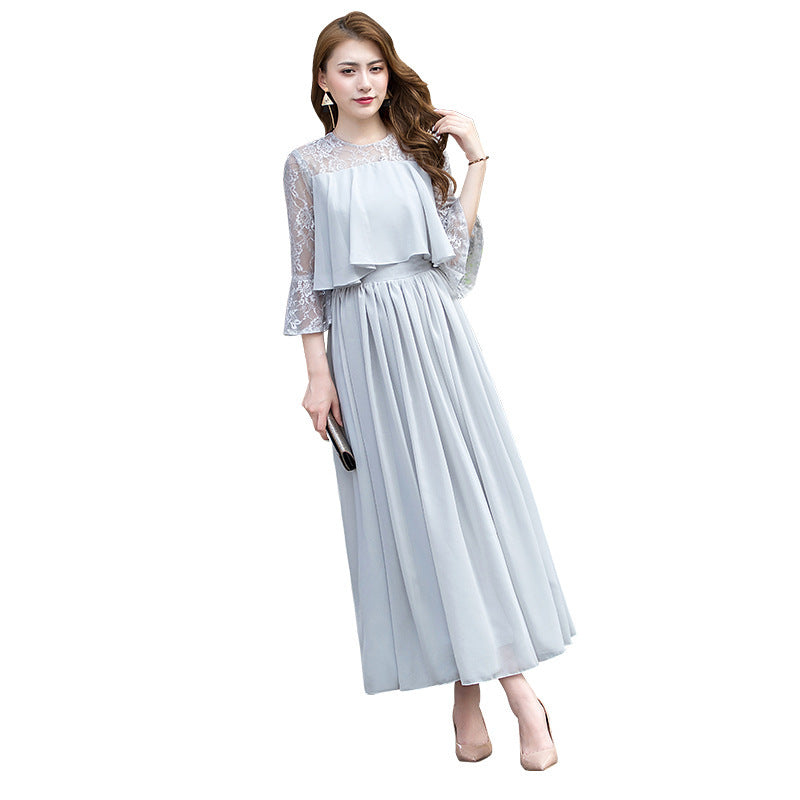 Gown Long Korean Style Banquet Dress Wedding Dresses