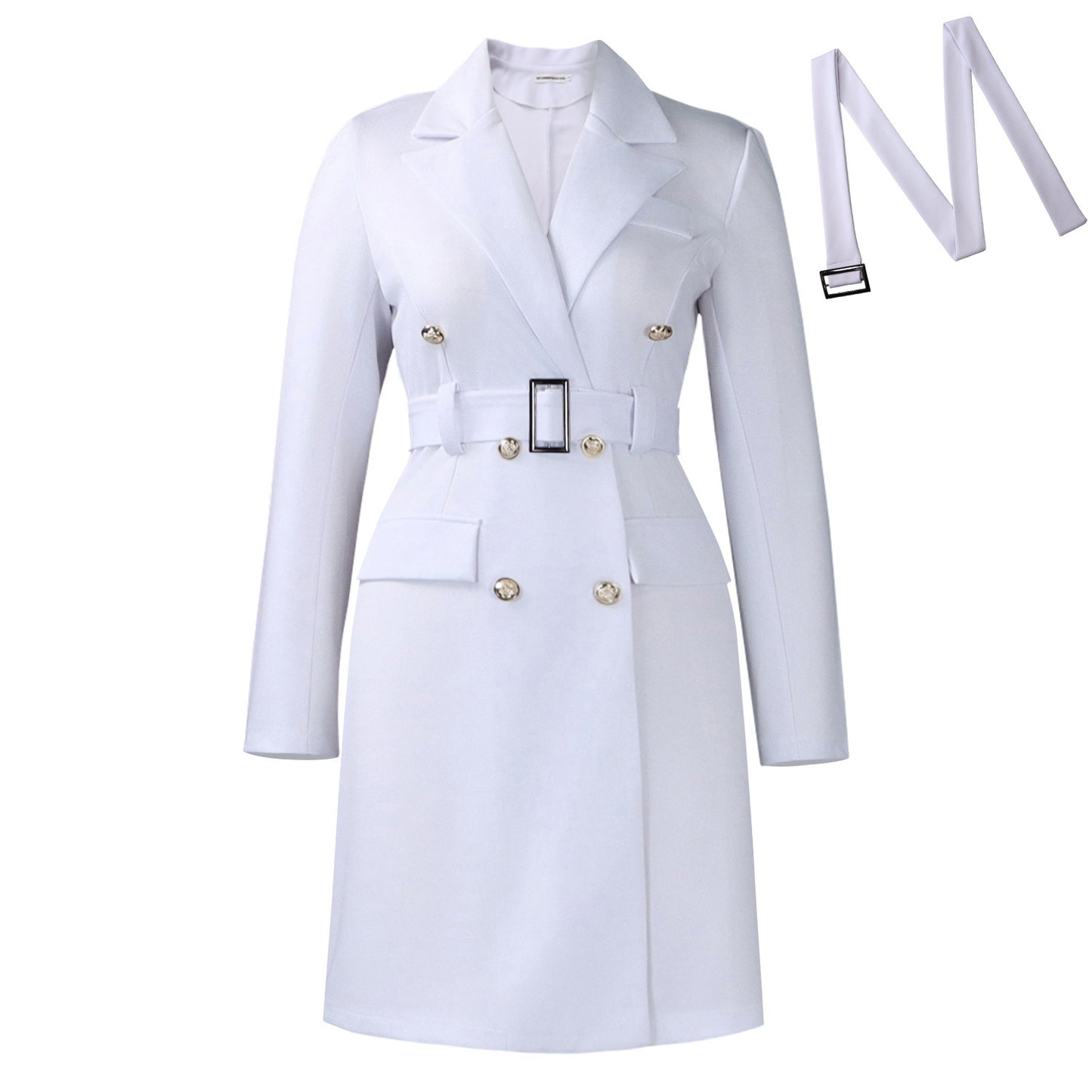 Long Sleeve Narrow Commuter Double Breasted Suits