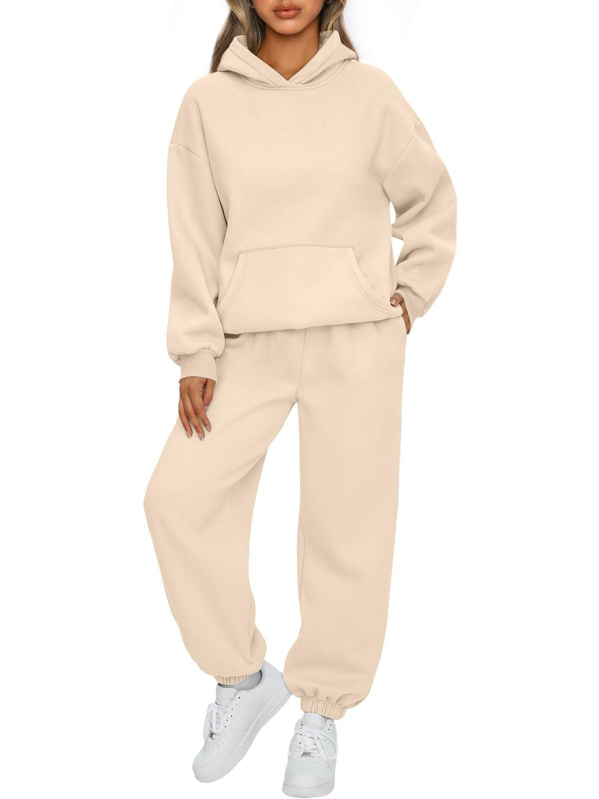 Versatile Elegant Women's Version Hooded Sport Fashion Casual Suit