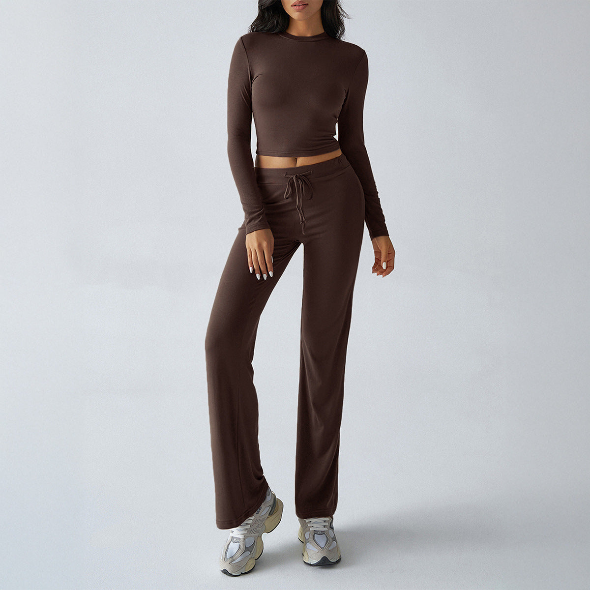 Women's Casual Sports Style Slim Long Sleeve Suits