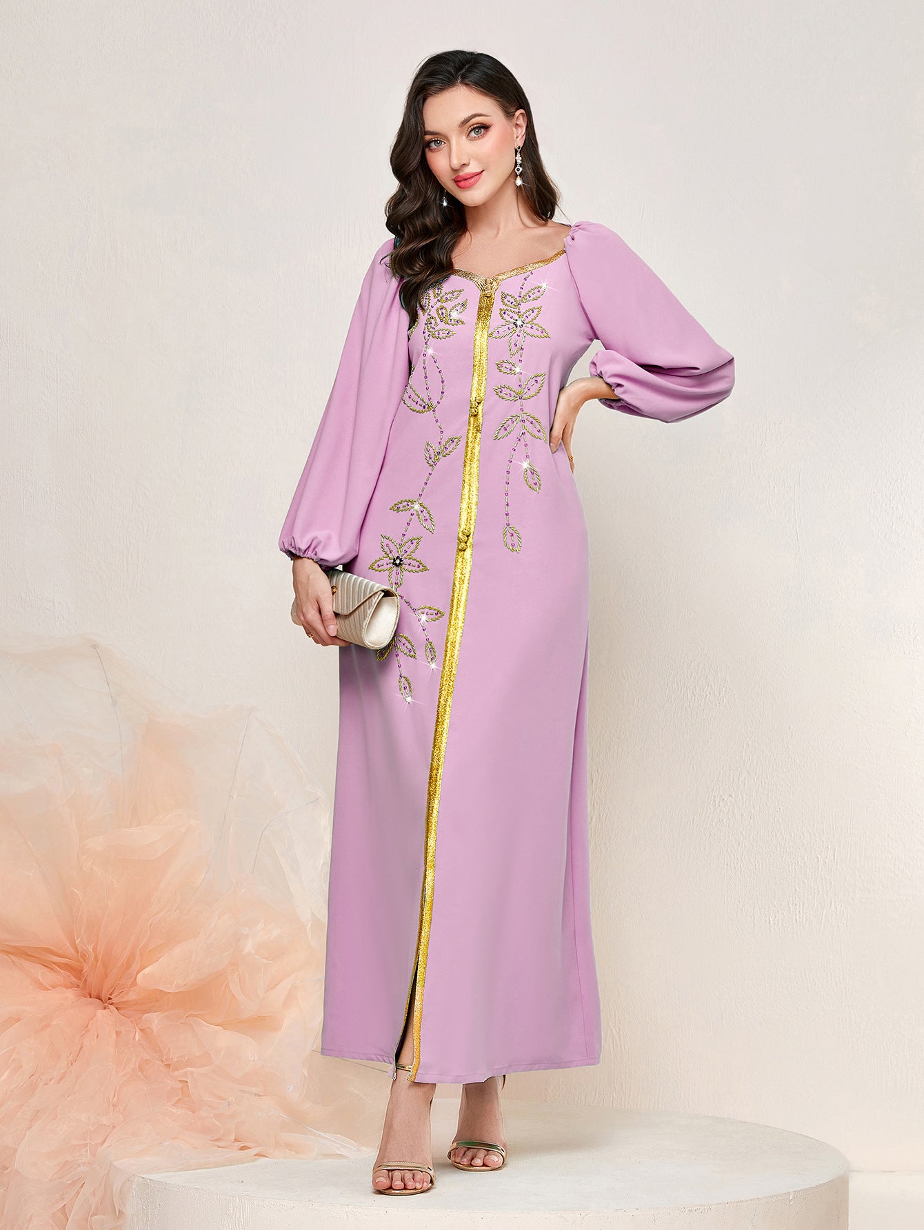 High Luxury Elegant Dress Lady Slimming Dresses