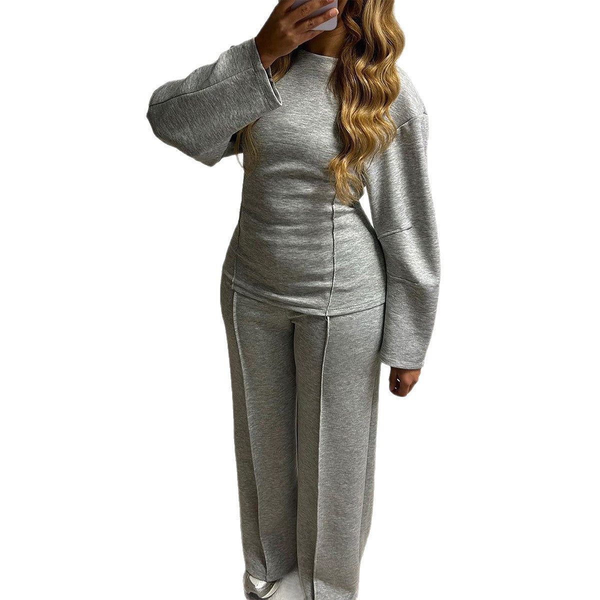 Cool Classic Women's T-shirt Trousers Two-piece Fashion Casual Suit