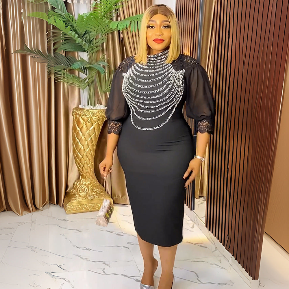 Women's Wear Commuting Elegant Hot Dress African Dresses