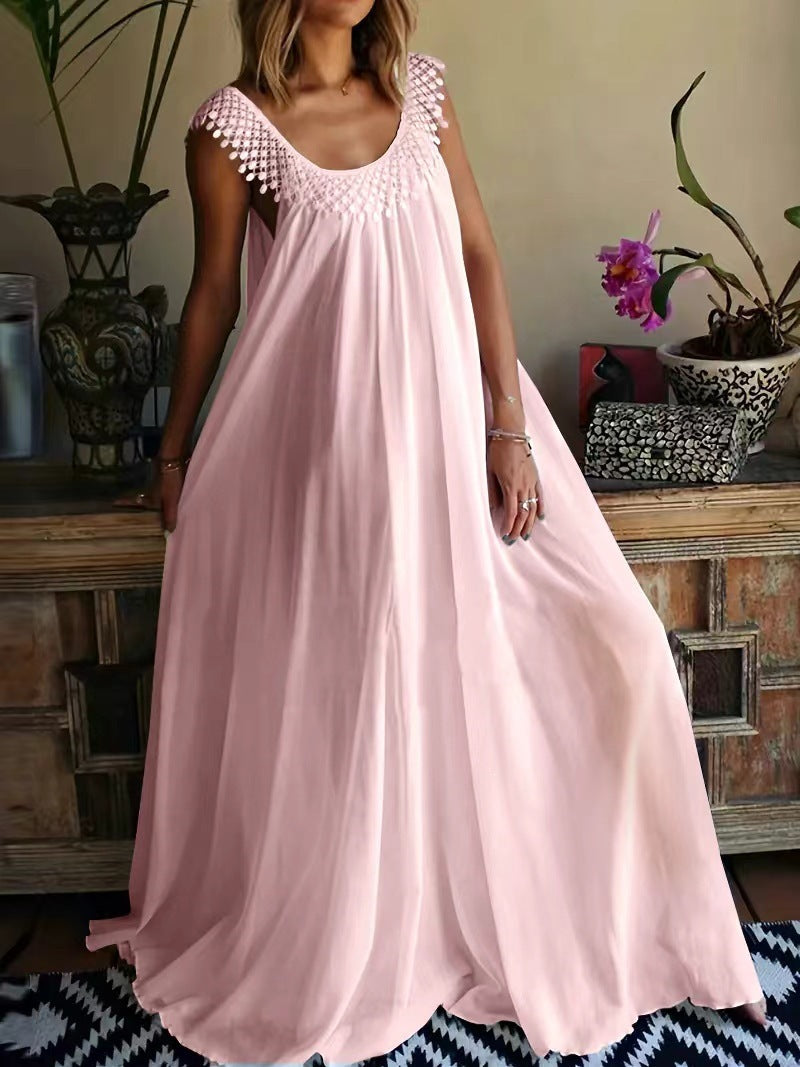 Graceful Women's Long High Sense Temperament Dress