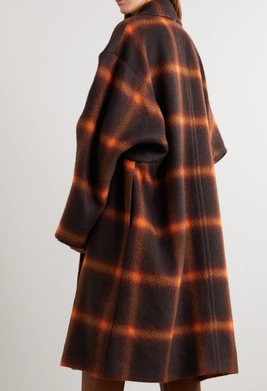 Casual Fashion Loose Long Trench Woolen Coats