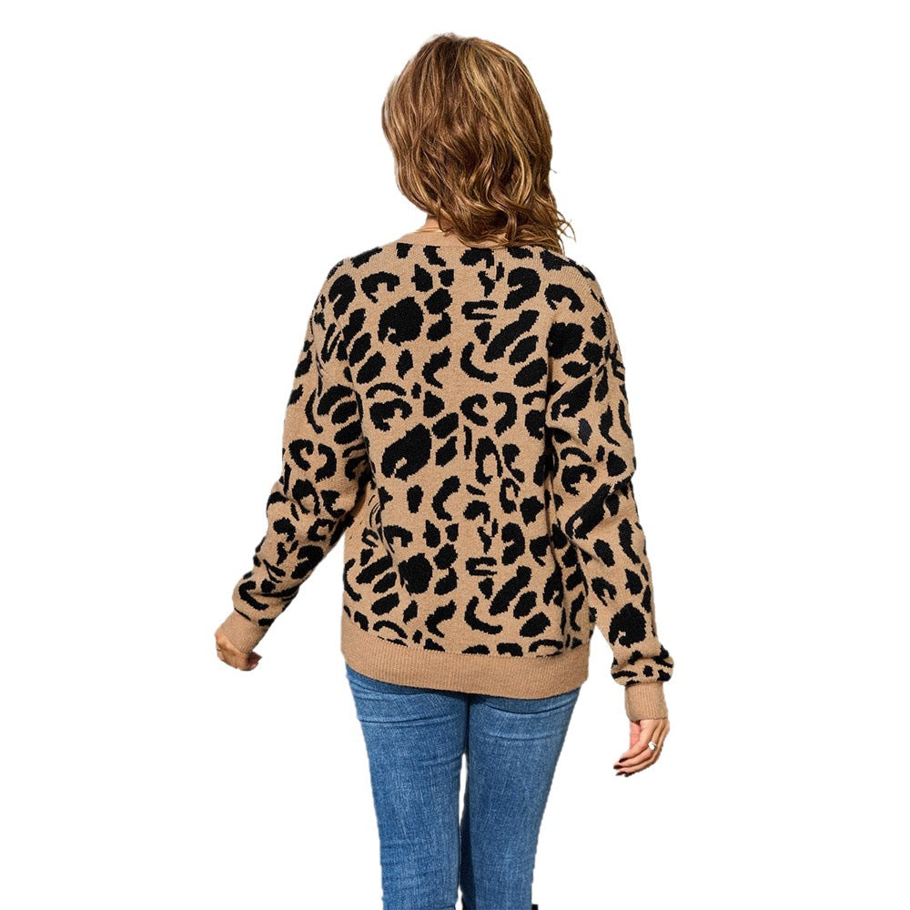 Women's Autumn Loose Idle Wind Rope Knitted Women's Sweater