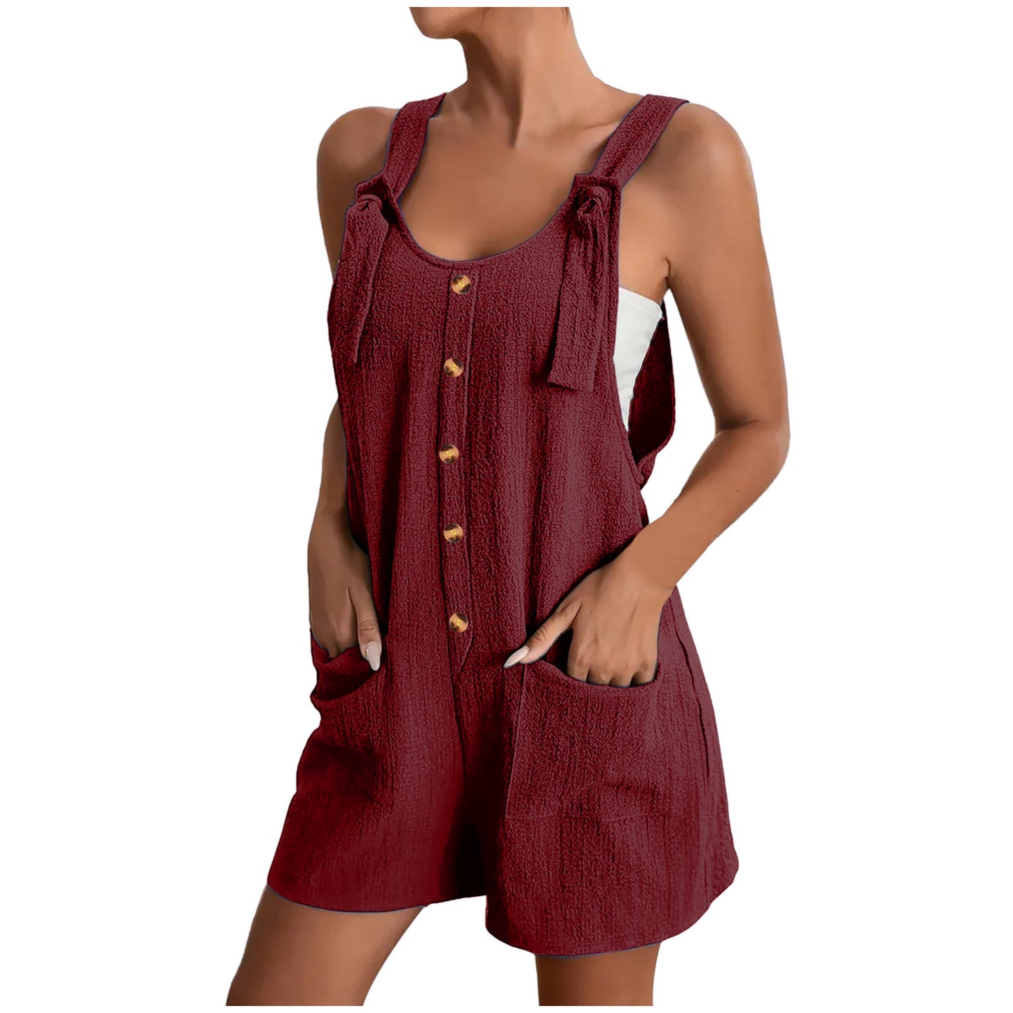 Women's Summer Casual Fashion Suspenders Suspender Jumpsuits