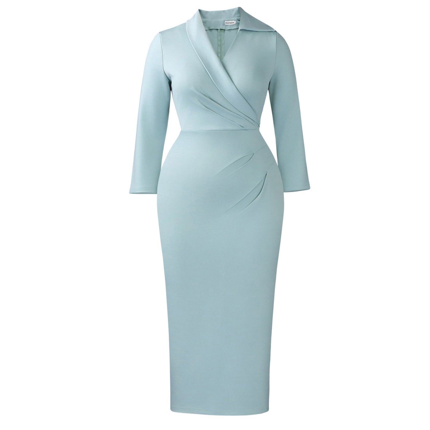 Women's Fashion Solid Color Sheath Pencil Sexy Dress