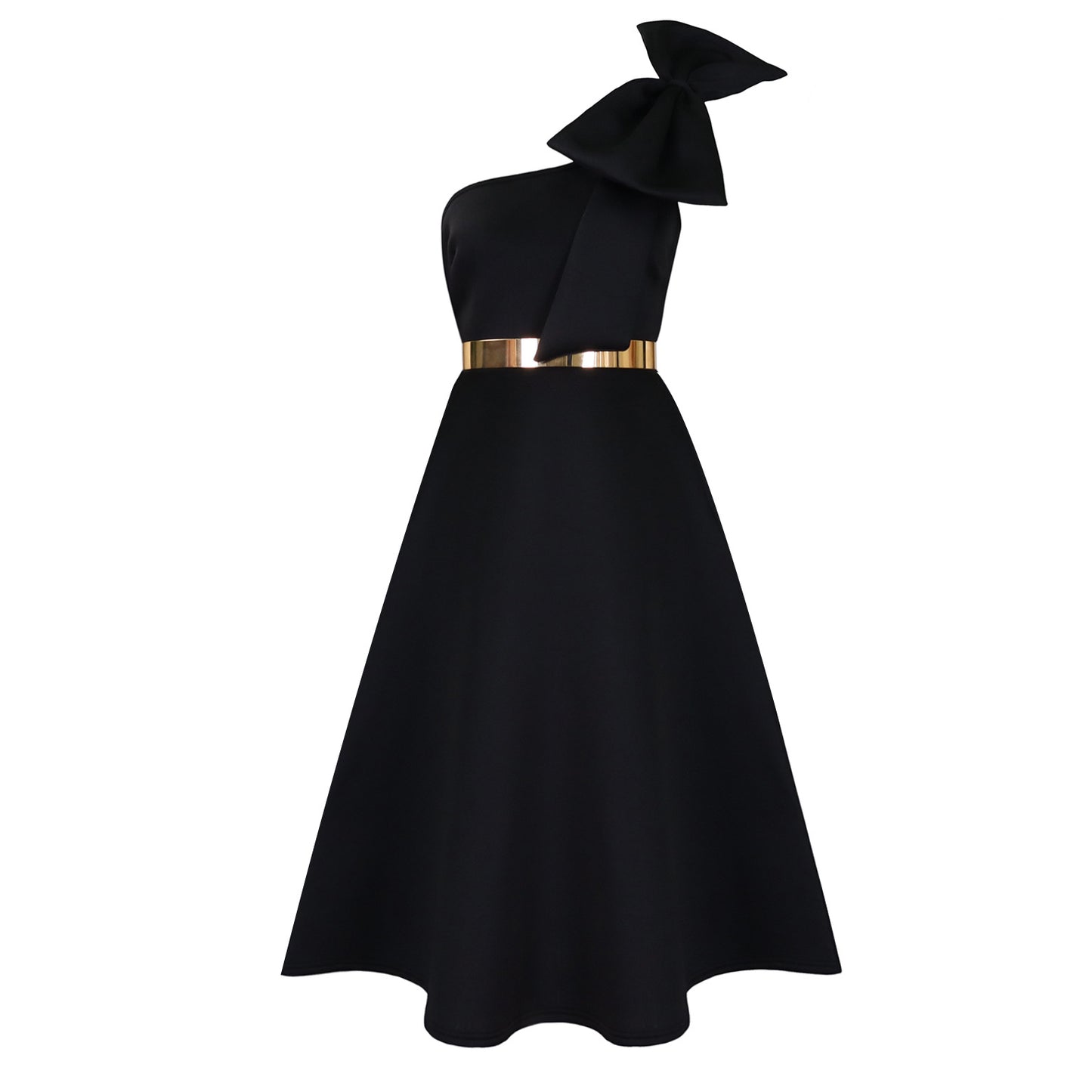Women's Wear Solid Color Sexy Dress Banquet Dresses