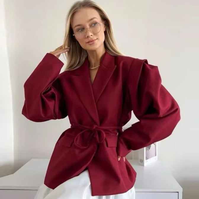 Women's Comfortable Cool Graceful Wide Shoulder Coats