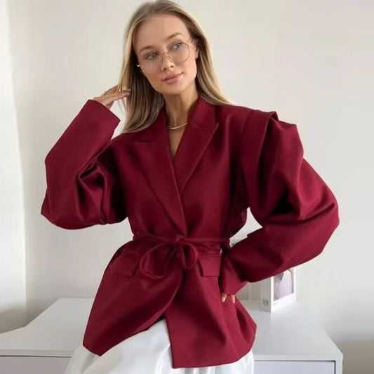 Women's Comfortable Cool Graceful Wide Shoulder Coats