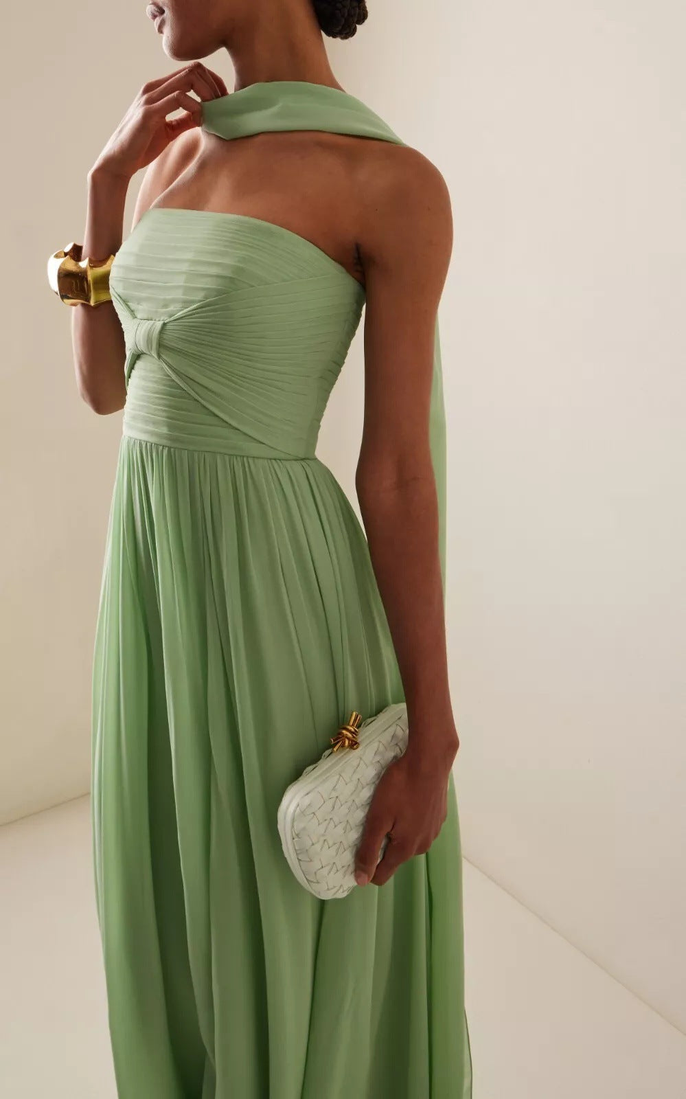 Women's Pleated Tube Dress Elegance Sleeveless Large Dresses