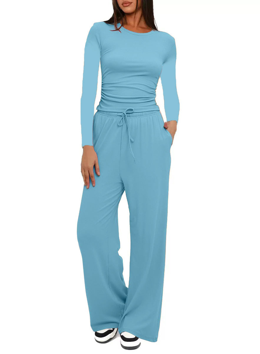 Elegant Women's Long Sleeve Solid Color Suits