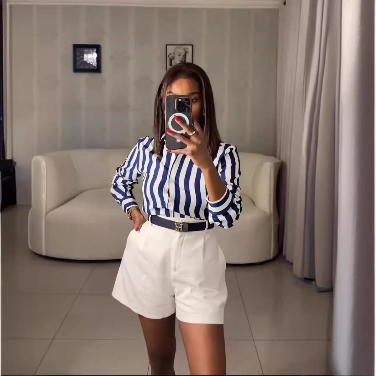 Women's Casual Overalls High Waist Slimming Now Shorts